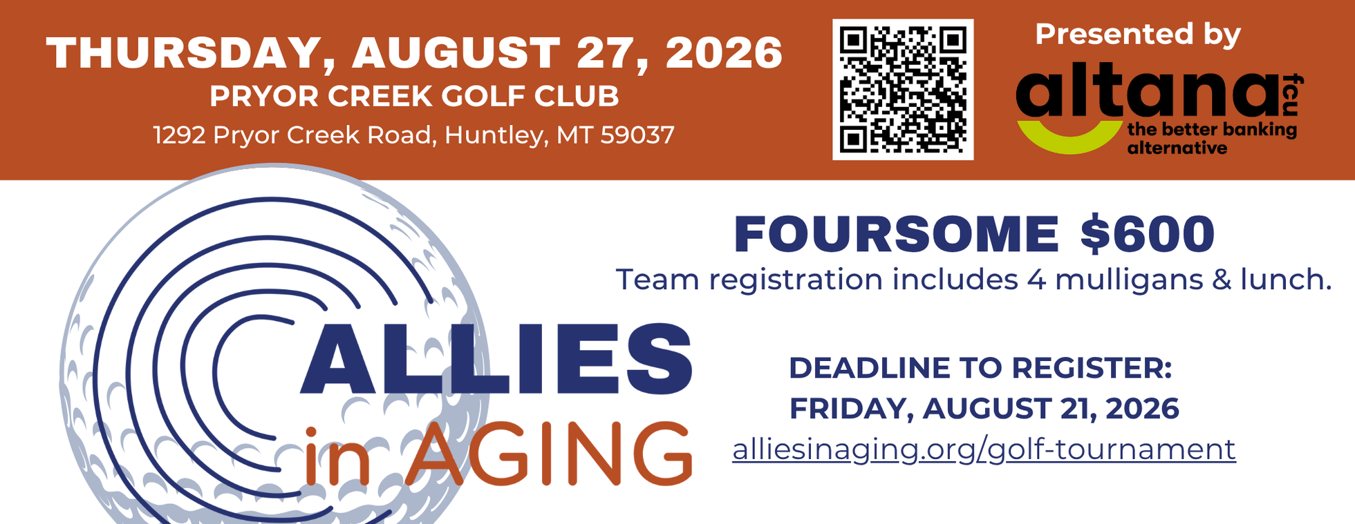Allies in Aging Golf Tournament 2026